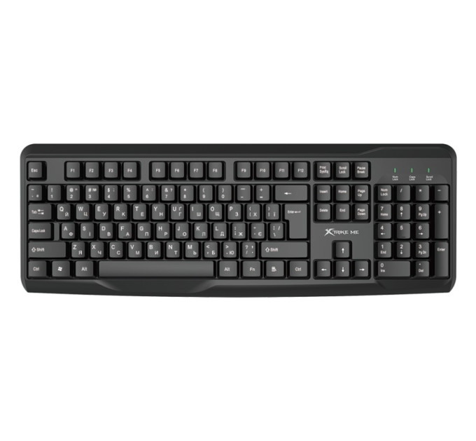 Xtrike ME Клавіатура Xtrike ME KB-229 USB UA Black (KB-229UA)