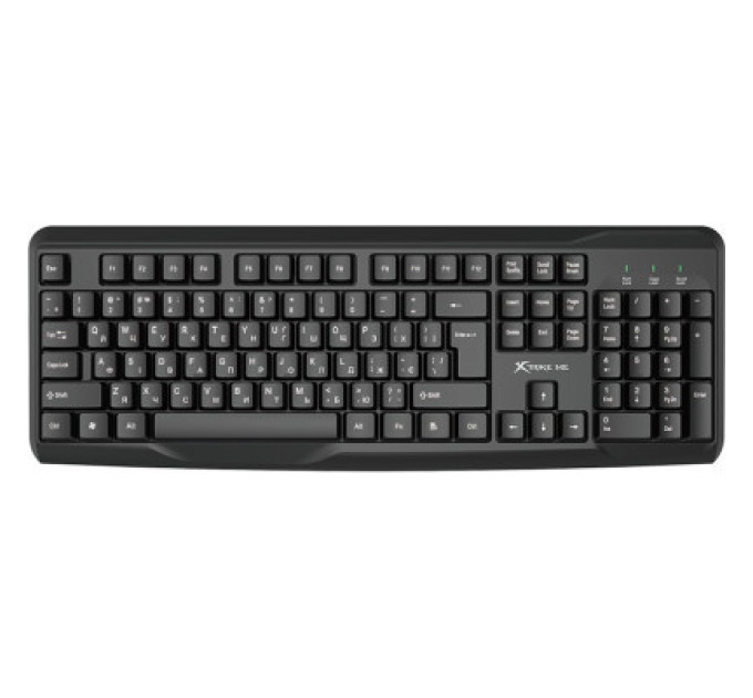 Xtrike ME Клавіатура Xtrike ME KB-229 USB UA Black (KB-229UA)