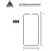Armorstandart Скло захисне Armorstandart Pro 3D Apple iPhone 13 Pro Max Black (ARM60265)