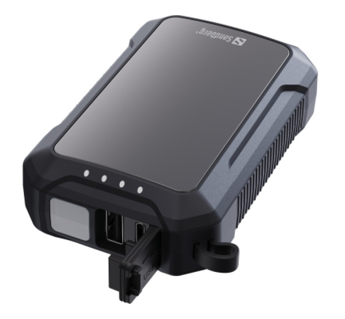 Sandberg Батарея універсальна Sandberg 10000mAh, Hand Warmer, flashlight 1W, USB-C/USB-A 2A/5V (420-65)