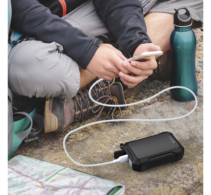 Sandberg Батарея універсальна Sandberg 10000mAh, Hand Warmer, flashlight 1W, USB-C/USB-A 2A/5V (420-65)