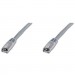Digitus Патч-корд Digitus 0.5м, cat.5e, SF-UTP, AWG 26/7, gray (DK-1531-005)