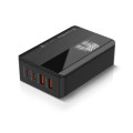 ColorWay Зарядний пристрій ColorWay Power Delivery (2USB-A + 2USB TYPE-C) (65W) black (CW-CHS040PD-BK)