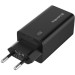 ColorWay Зарядний пристрій ColorWay GaN3 Pro Power Delivery (USB-A + 2 USB TYPE-C) (65W) (CW-CHS039PD-BK)