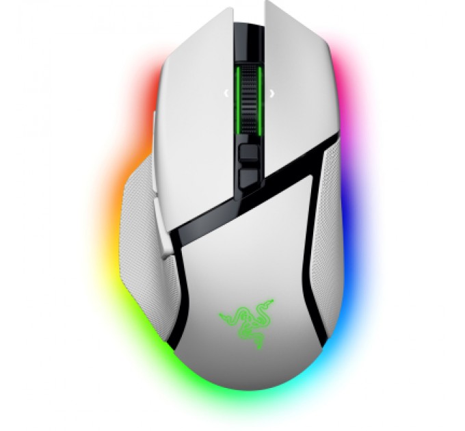 Мишка Razer Basilisk V3 Pro 35K Wireless/Bluetooth White (RZ01-05240200-R3G1)
