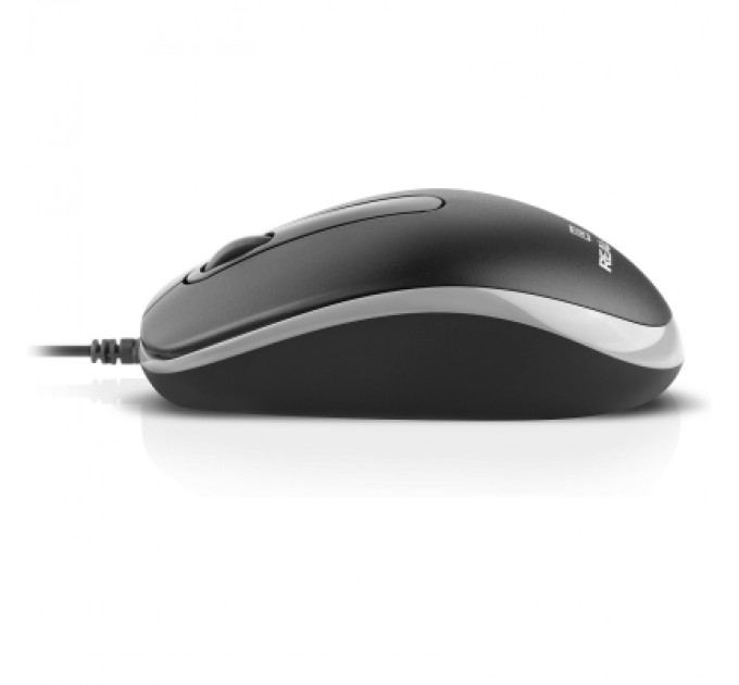 REAL-EL Мишка REAL-EL RM-217 USB Black/Gray (EL123200038)