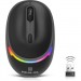 REAL-EL Мишка REAL-EL RM-440W Wireless/Bluetooth Black (EL123200045)