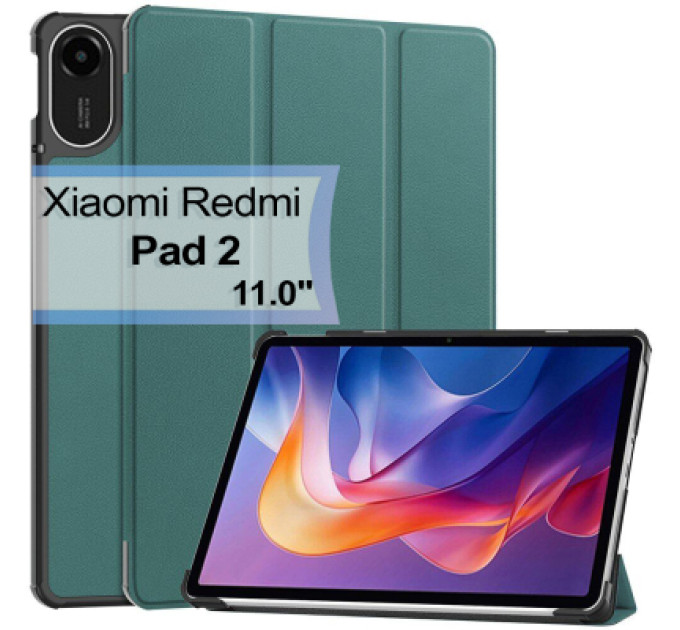 Чохол до планшета BeCover Smart Xiaomi Redmi Pad 2 11.0" Dark Green (713638)