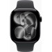 Apple Смарт-годинник Apple Watch Series 11 GPS 46mm Jet Black Aluminium Case with Black Sport Band - M/L (MEUX4RK/A)