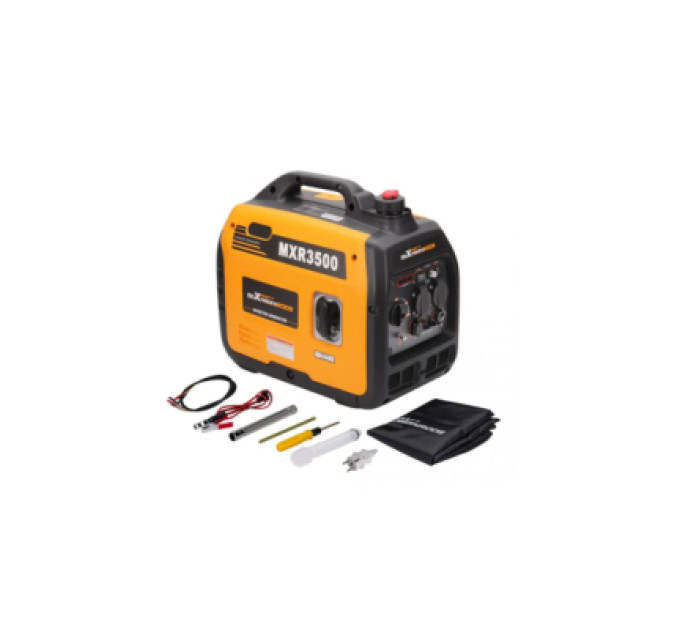 maXpeedingRODS Генератор maXpeedingRODS MXR3500 інверторний (3 kW), 220V, 50Hz, 4л, ручний запуск (mxr3500)