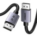 Ugreen Кабель мультимедійний DisplayPort M to DisplayPort M 2.0m V1.4 8K60Hz DP120 black Ugreen (25905)