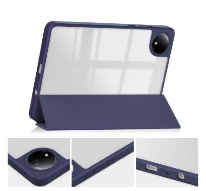 BeCover Чохол до планшета BeCover Soft Edge TPU Xiaomi Redmi Pad SE 8.7" Deep Blue (712565)