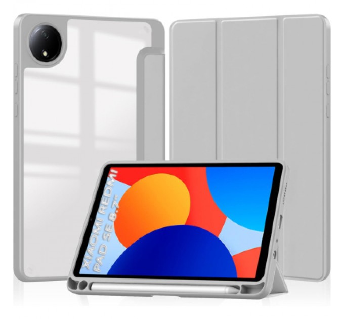 BeCover Чохол до планшета BeCover Soft Edge TPU Xiaomi Redmi Pad SE 8.7" Gray (712568)