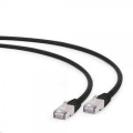 Cablexpert Патч корд Cablexpert PP6A-LSZHCU-BK-0.5M, S/STP, литий, 50u" штекер із фіксатором, 0,5 м, чорний