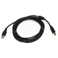 Кабель Cablexpert CCF-USB2-AMBM-15, преміум якість USB 2.0 A-тато/B-тато, 4.5 м, з феритовою серцевиною