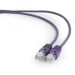 Cablexpert Патч корд Cablexpert PP12-2M/V, UTP, категорія. 5E, литий,  50u" штекер із фіксатором, 2 м, фіолетовий