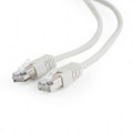Cablexpert Патч корд Cablexpert PP22-15M, STP, литий, 50u" штекер із фіксатором, 15 м, сірий