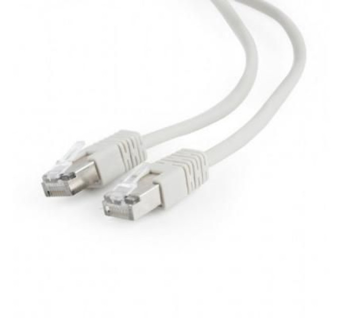 Cablexpert Патч корд Cablexpert PP22-15M, STP, литий, 50u" штекер із фіксатором, 15 м, сірий