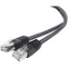 Cablexpert Патч корд Cablexpert PP22-2M/BK, FTP, литий,  50u" штекер із фіксатором, 2 м, чорний