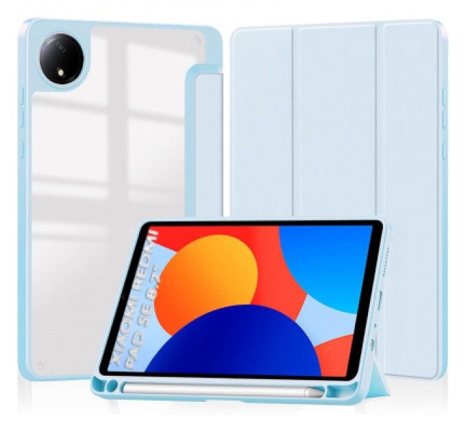 BeCover Чохол до планшета BeCover Soft Edge TPU Xiaomi Redmi Pad SE 8.7" Light Blue (712569)