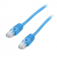 Патч корд Cablexpert PP6U-3M/B, UTP, категорія. 6, литий,  50u" штекер із фіксатором, 3 м, синій