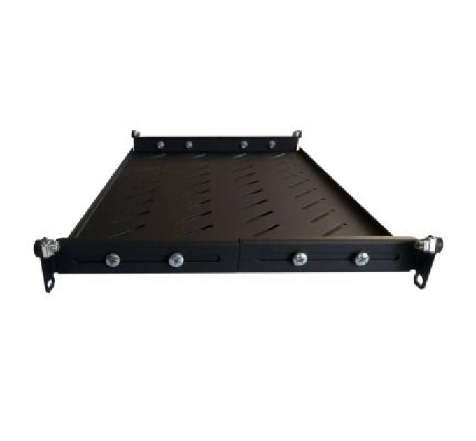 Hypernet Полка 19" Hypernet 1U глиб. 300мм, в шкафи глибиною 450мм, колір чорний (U-FS-45-Black)