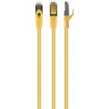 Cablexpert Патч корд Cablexpert PP6A-LSZHCU-Y-30M, S/STP, литий, 50u" штекер із фіксатором, 30 м, жовтий