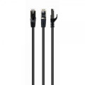 Cablexpert Патч корд Cablexpert PP6A-LSZHCU-BK-30M, S/STP, литий, 50u" штекер із фіксатором, 30 м, чорний
