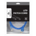 Cablexpert Патч корд Cablexpert PP6U-1.5M/B, UTP, категорія. 6, литий,  50u" штекер із фіксатором, 1.5 м, синій