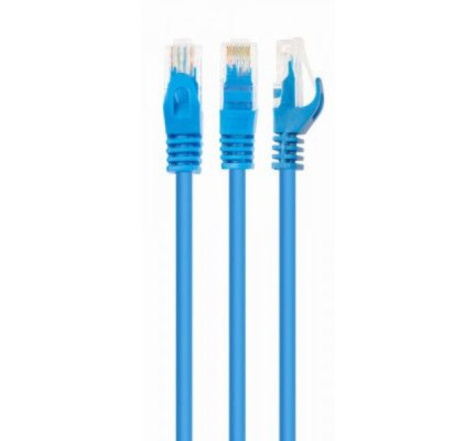 Cablexpert Патч корд Cablexpert PP6U-1.5M/B, UTP, категорія. 6, литий,  50u" штекер із фіксатором, 1.5 м, синій
