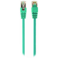 Патч корд Cablexpert PP22-0.5M/G, FTP, литий,  50u" штекер із фіксатором, 0.5 м, зелений