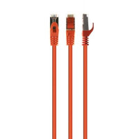 Патч корд Cablexpert PP6A-LSZHCU-O-1M, S/STP, литий, 50u" штекер із фіксатором, 1 м, помаранчевий