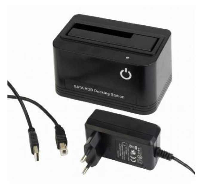 Gembird Док-станція для жорсткого дисків HD32-U2S-5,  2.5 \ 3.5 SATA HDD, USB 2.0