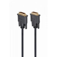 Кабель Cablexpert CC-DVI2-BK-15, DVI відео 24/24 (dual link), 4.5 м