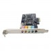 Manli Звукова плата Manli C-Media 8738 PCI-E 6(5.1) каналов bulk (M-CMI8738-PCI-E)