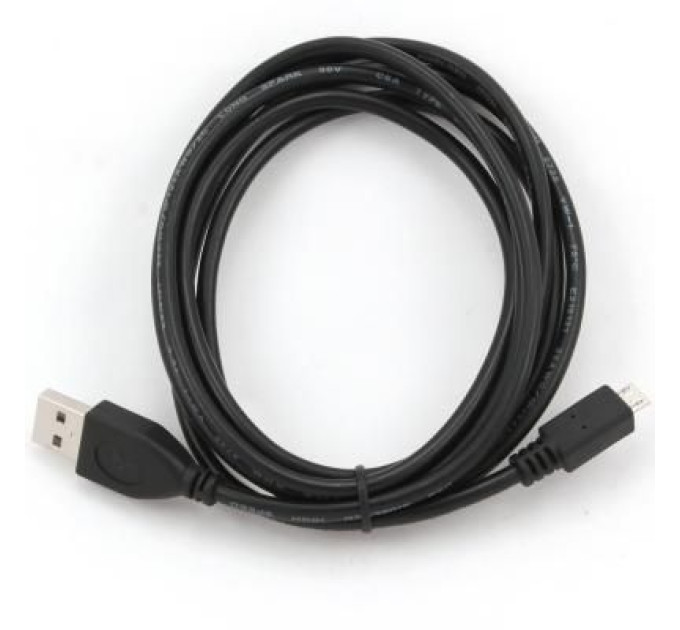 Cablexpert Кабель micro Cablexpert CCP-mUSB2-AMBM-1M, USB 2.0 A-тато/Micro B-тато, 1 м.