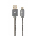 Cablexpert Кабель Cablexpert CC-USB2S-AMmBM-1M-BG , USB 2.0 A-тато/Micro B-тато, 1,0 м.