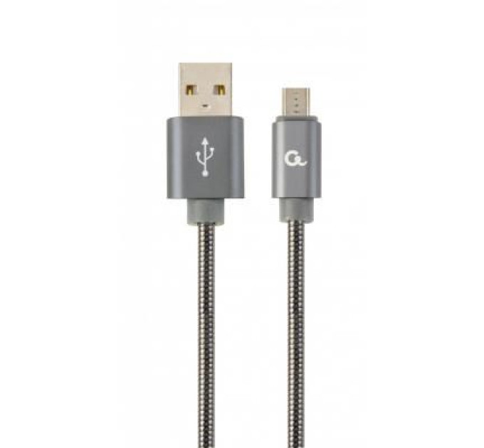 Cablexpert Кабель Cablexpert CC-USB2S-AMmBM-1M-BG , USB 2.0 A-тато/Micro B-тато, 1,0 м.