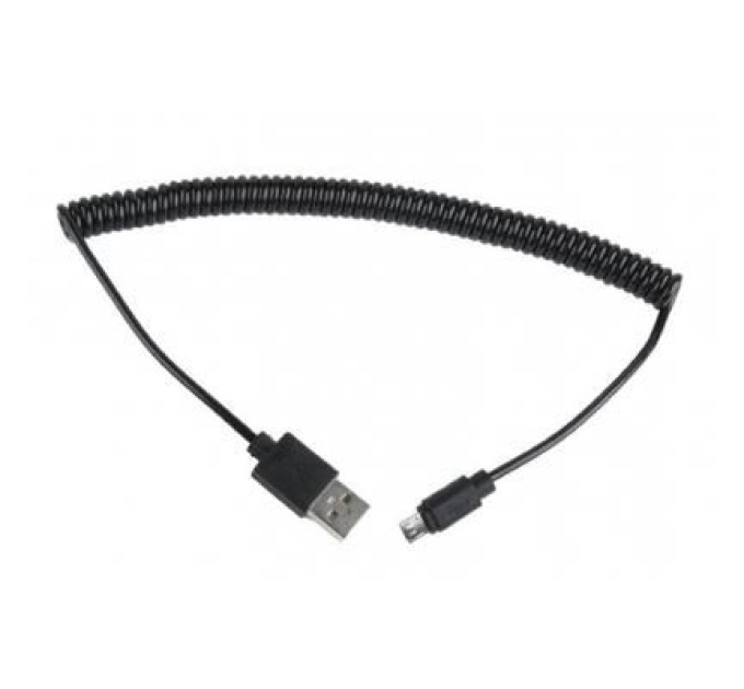 Cablexpert Кабель спіральний Cablexpert CC-mUSB2C-AMBM-6 USB 2.0 A-папа / Micro B-папа