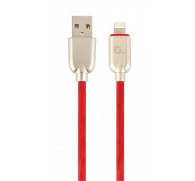 Cablexpert Кабель Cablexpert CC-USB2R-AMLM-1M-R, USB 2.0 А-папа/Lightning, 1.0 м.