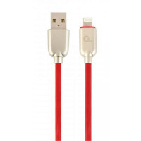 Кабель Cablexpert CC-USB2R-AMLM-2M-R, USB 2.0 А-папа/Lightning, 2.0 м.