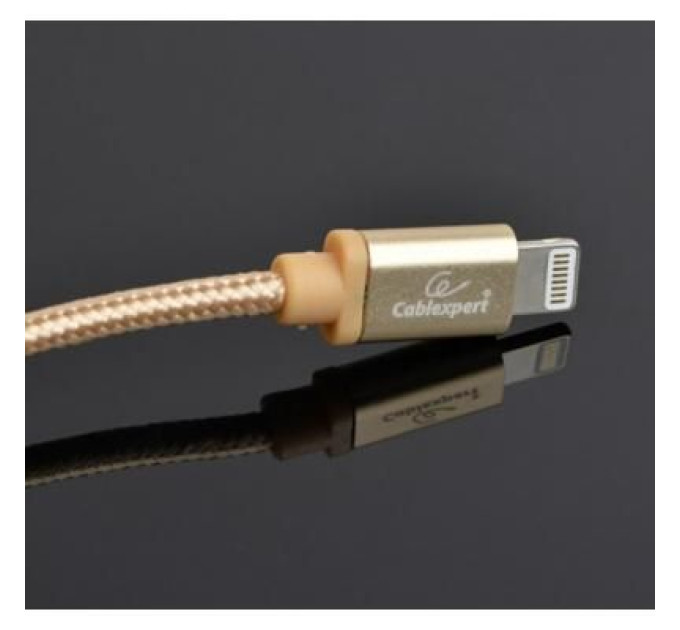 Cablexpert Кабель micro Cablexpert CCB-mUSB2B-AMLM-6-G, USB 2.0 A-вилка/Lightning, 1.8 м.