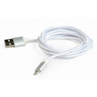 Кабель micro Cablexpert CCB-mUSB2B-AMLM-6-S, USB 2.0 A-вилка/Lightning, 1.8 м. Кабель micro Cablexpert CCB-mUSB2B-AMLM-6-S, USB 2.0 A-вилка/Lightning, 1.8 м.
