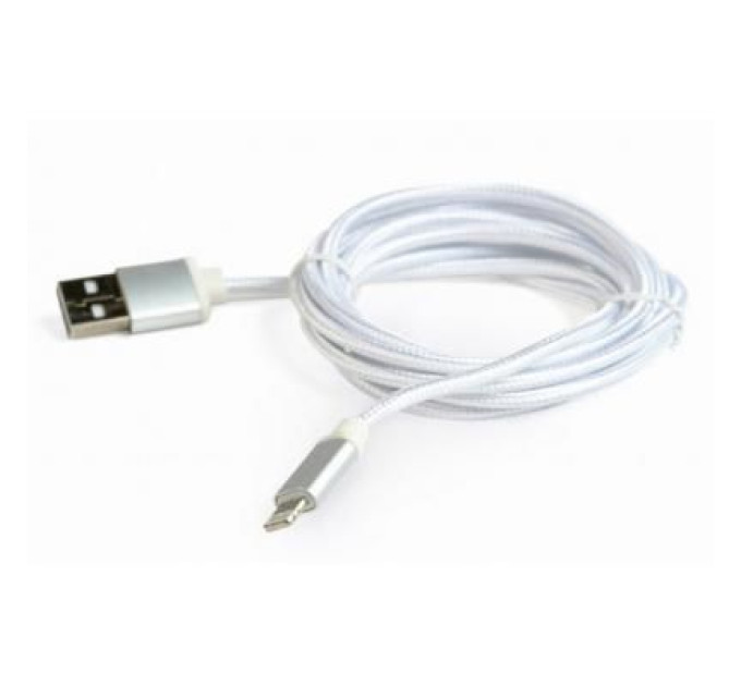 Cablexpert Кабель micro Cablexpert CCB-mUSB2B-AMLM-6-S, USB 2.0 A-вилка/Lightning, 1.8 м.