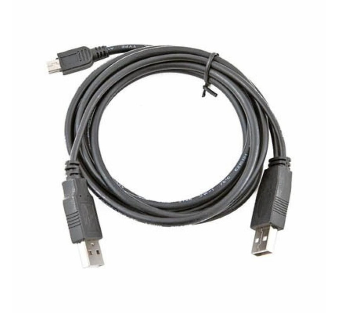 Cablexpert Кабель Cablexpert CCP-USB22-AM5P-3, преміум якість, подвійний USB 2.0 A-папа/міні USB 2.0 5-пін, 0.9 м