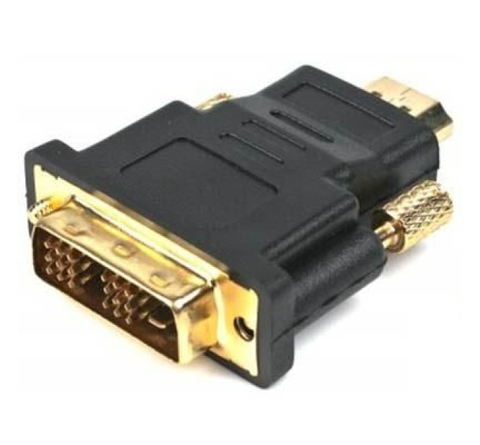Cablexpert Адаптер A-HDMI-DVI-1, HDMI тато /DVI тато, позолочені контакти