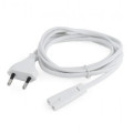 Cablexpert Кабель силовий PC-184/2-W, довжина 1.8 м, 2*0.5 мм кв.