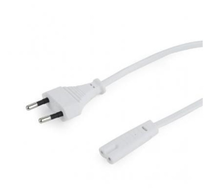 Cablexpert Кабель силовий PC-184/2-W, довжина 1.8 м, 2*0.5 мм кв.