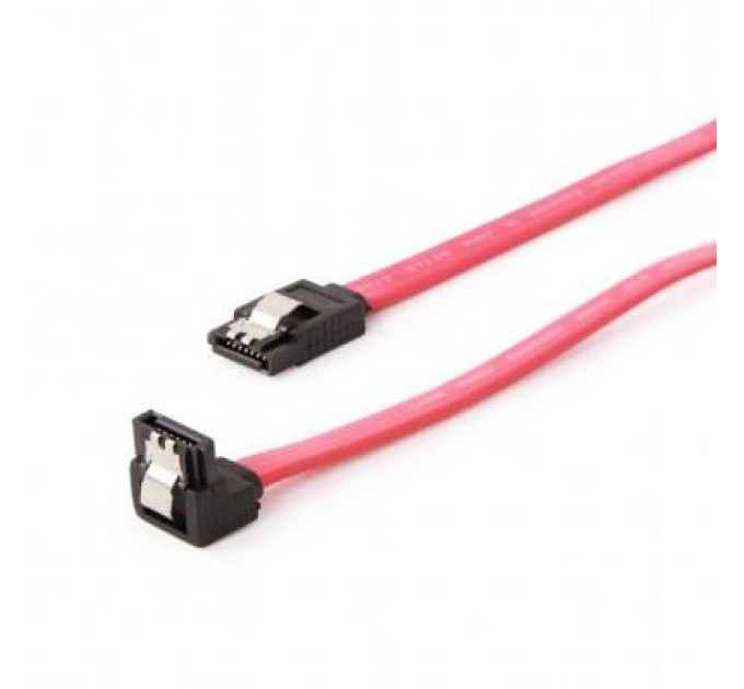 Cablexpert Кабель Cablexpert CC-SATAM-DATA90-0.1M, кабель передачі даних SATA III кутовий, 10 см.
