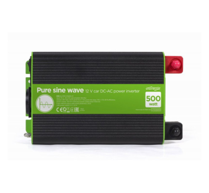 EnerGenie Автомобільний інвертор EnerGenie EG-PWC-PS500-01
